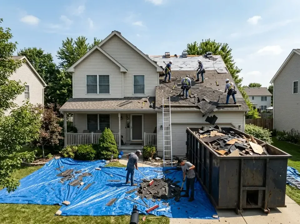 roof-replacement-debris-remova-004 — frequently asked questions, Cheapest Dumpster Rentals in Bay Pines, FL